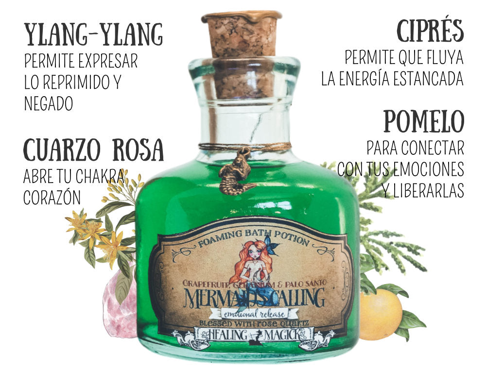 *Canto de la Sirena* ~Baño Sagrado para la Descarga Emocional
