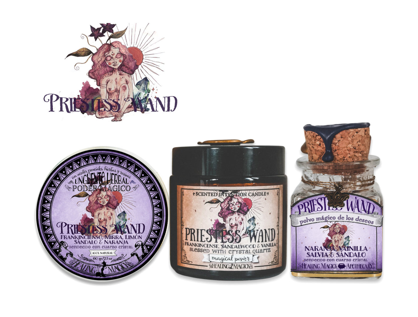 *Varita Mágica* -Set Poder de Manifestación- Witchy Box