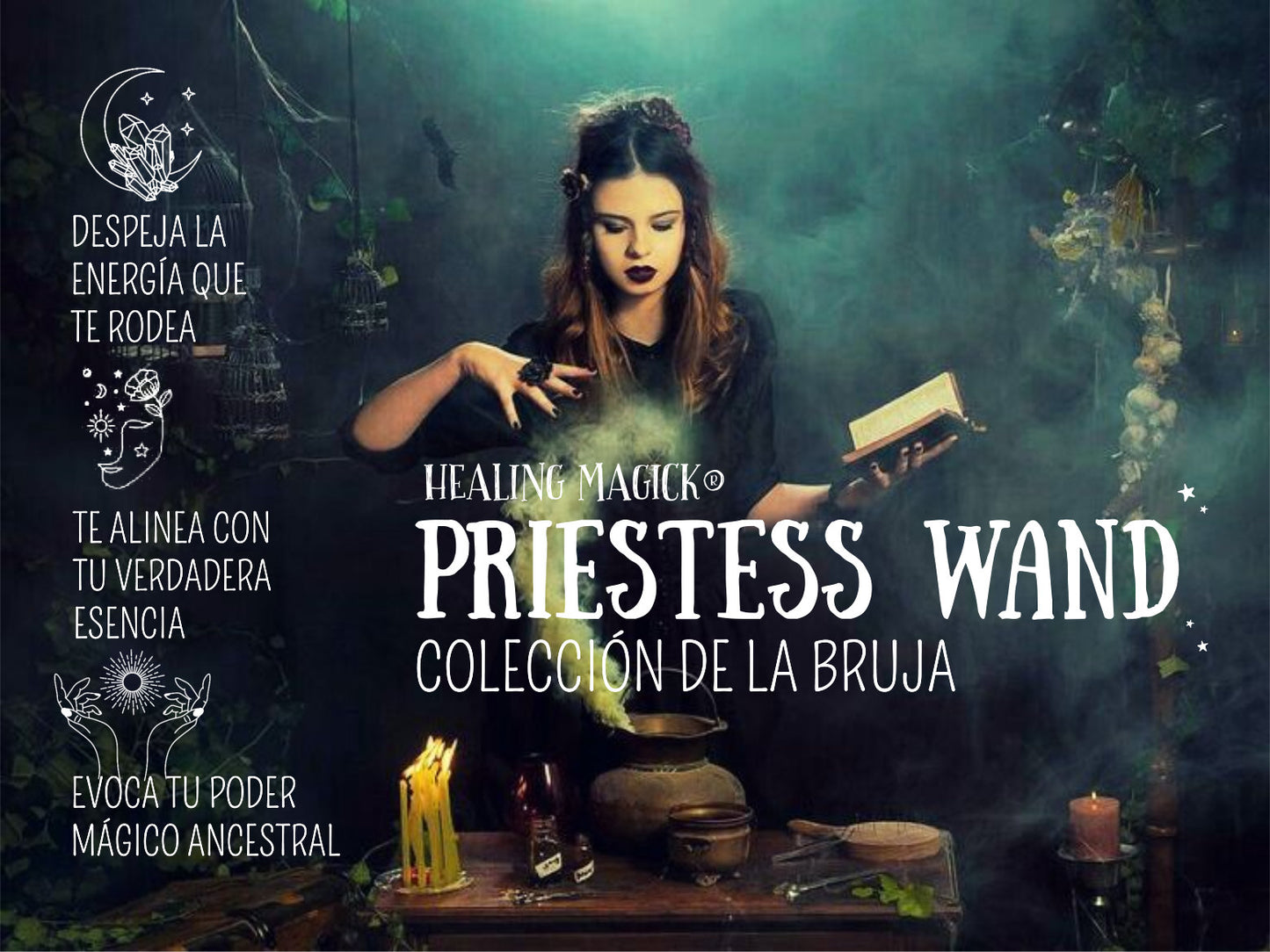 *Varita Mágica* -Set Poder de Manifestación- Witchy Box