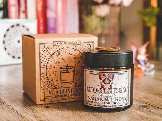 *Bendición de la Diosa* Vela Abre caminos
