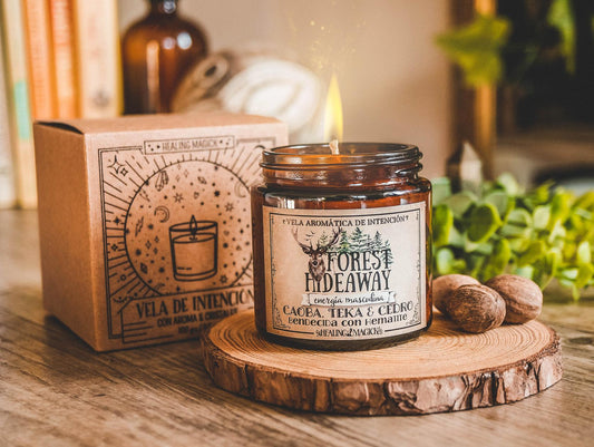 *Bosque Embrujado* Vela Energía Masculina