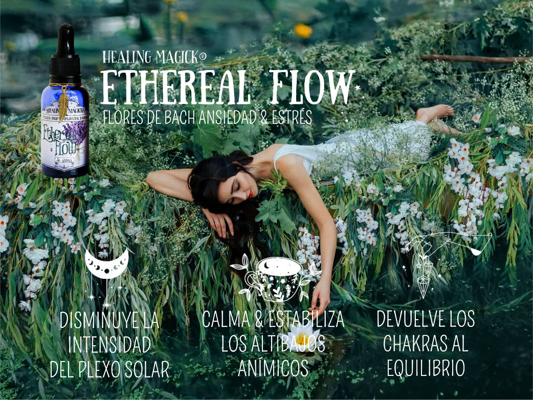 *Flujo Etéreo* Brebaje Floral para el Estrés