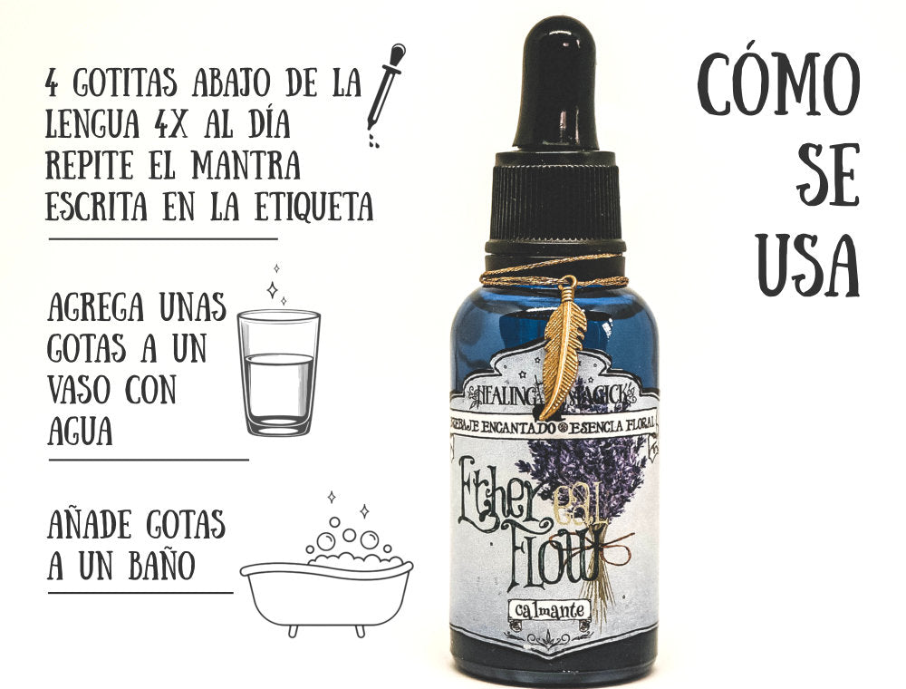 *Flujo Etéreo* Brebaje Floral para el Estrés