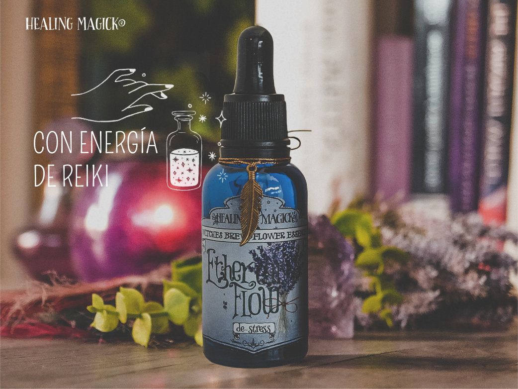 *Flujo Etéreo* Brebaje Floral para el Estrés