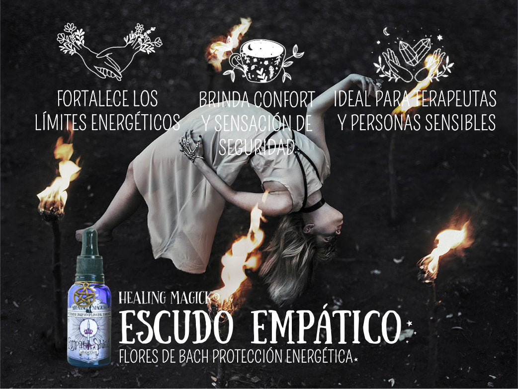 *Escudo Empático* Brebaje Floral para la Protección Energética