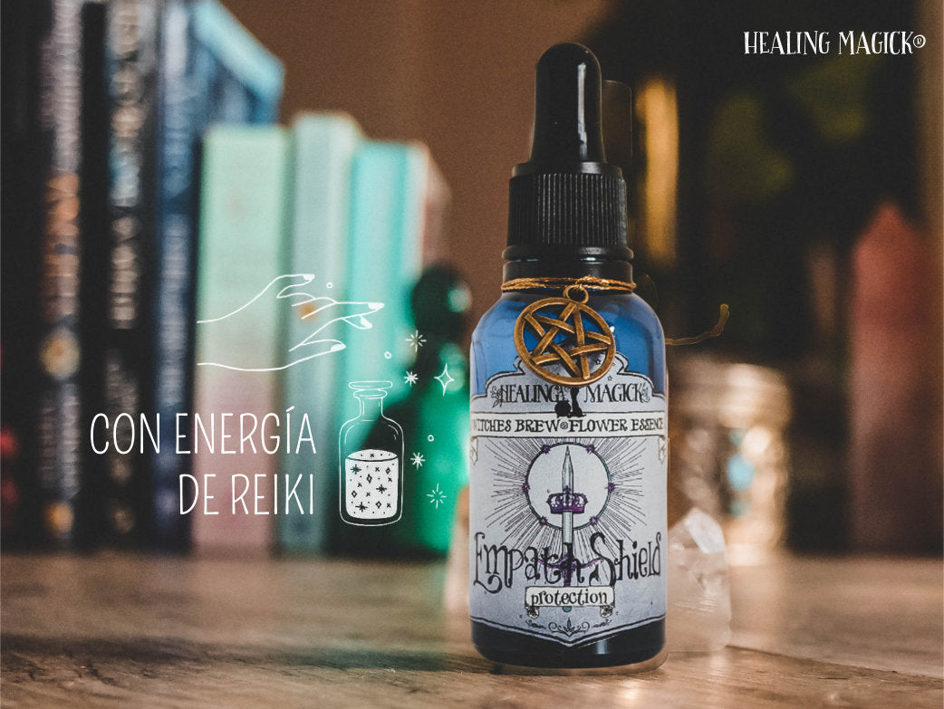 *Escudo Empático* Brebaje Floral para la Protección Energética