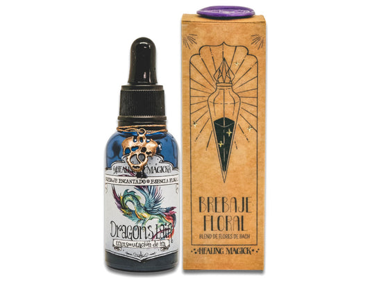 *La Guarida del Dragón* Brebaje Floral manejo de la Ira - 30ml/1 fl.oz