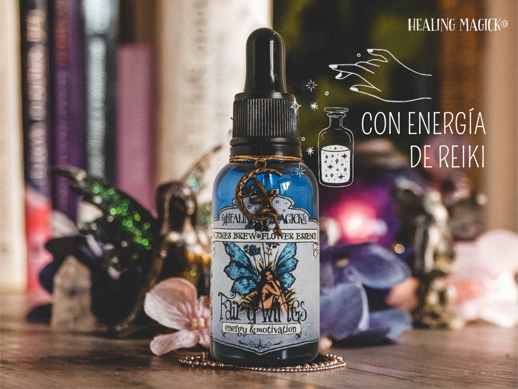 *Hada Voladora* Brebaje Floral para la Motivación