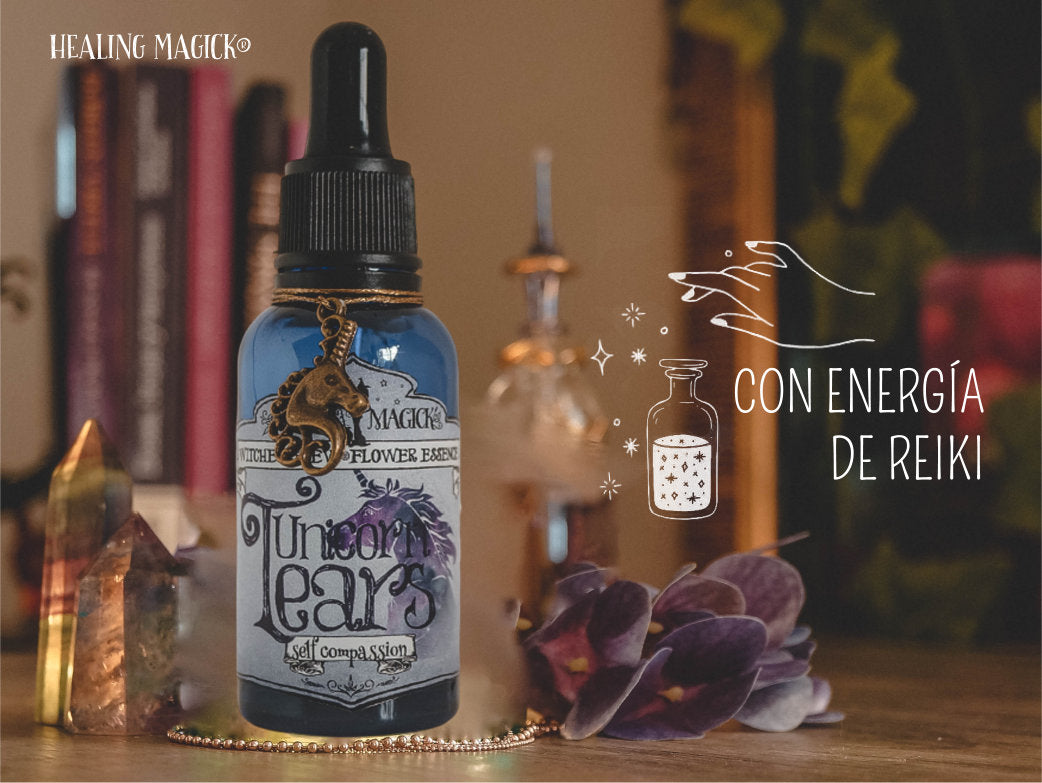 *Lágrimas de Unicornio* Brebaje Floral para la Depresión leve