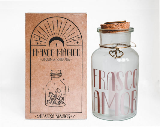 Frasco del Amor - Cuarzo Rosa