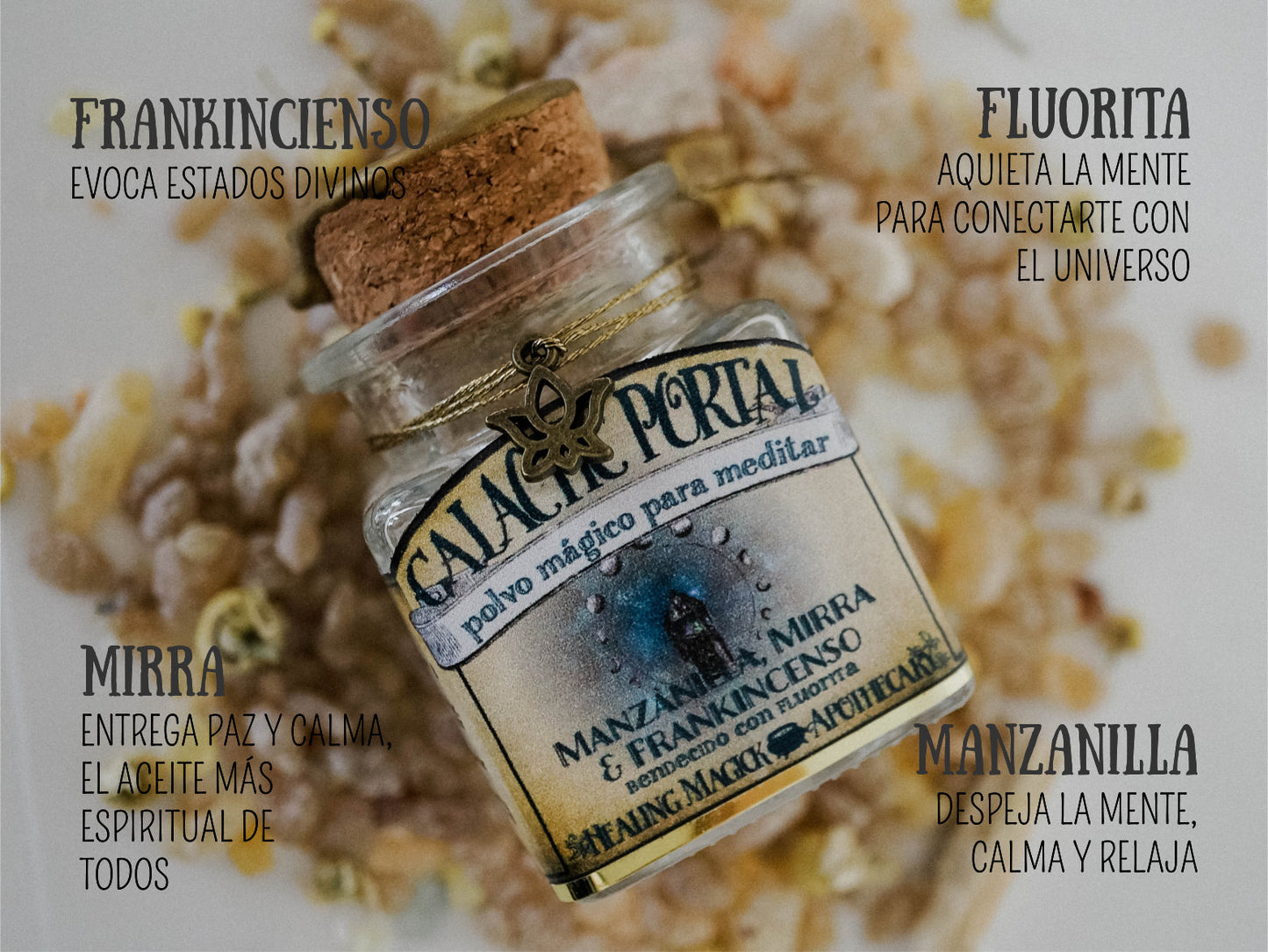 *Portal Galáctico* Polvo Mágico para la Meditación