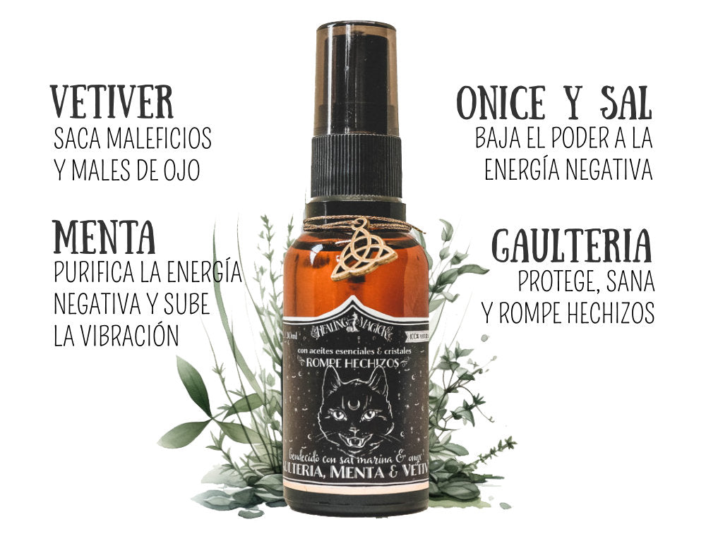 *Rompe-Hechizos* Pócima anti Magia Negra