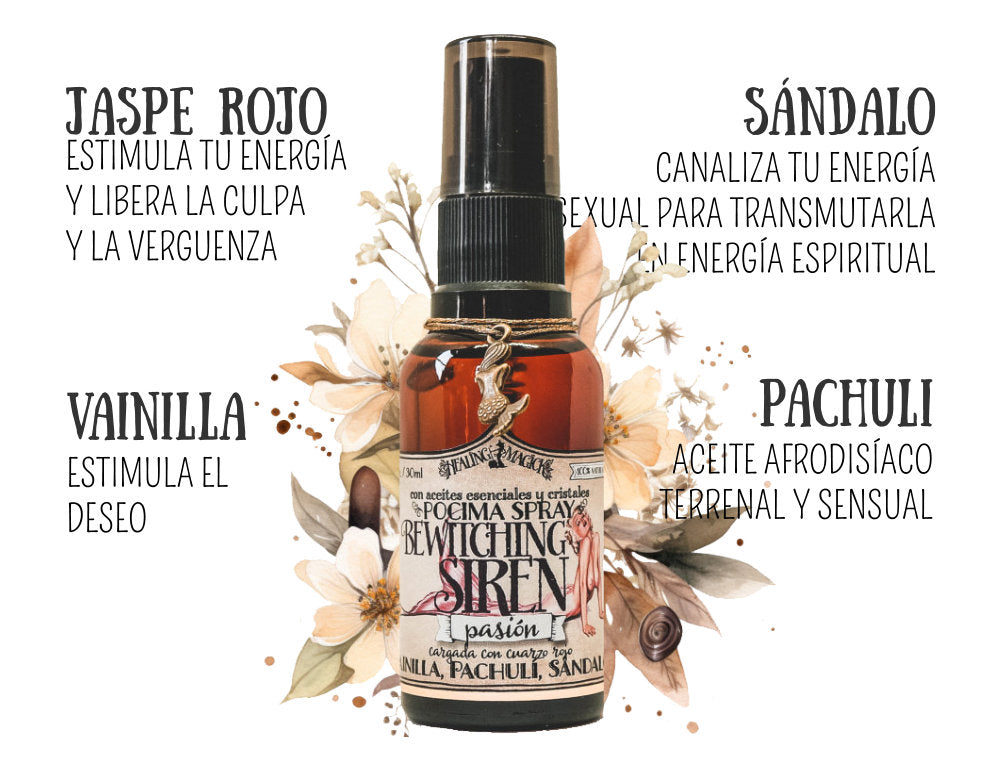 *Sirena Hechicera* Pócima de la Pasión & Energía Femenina
