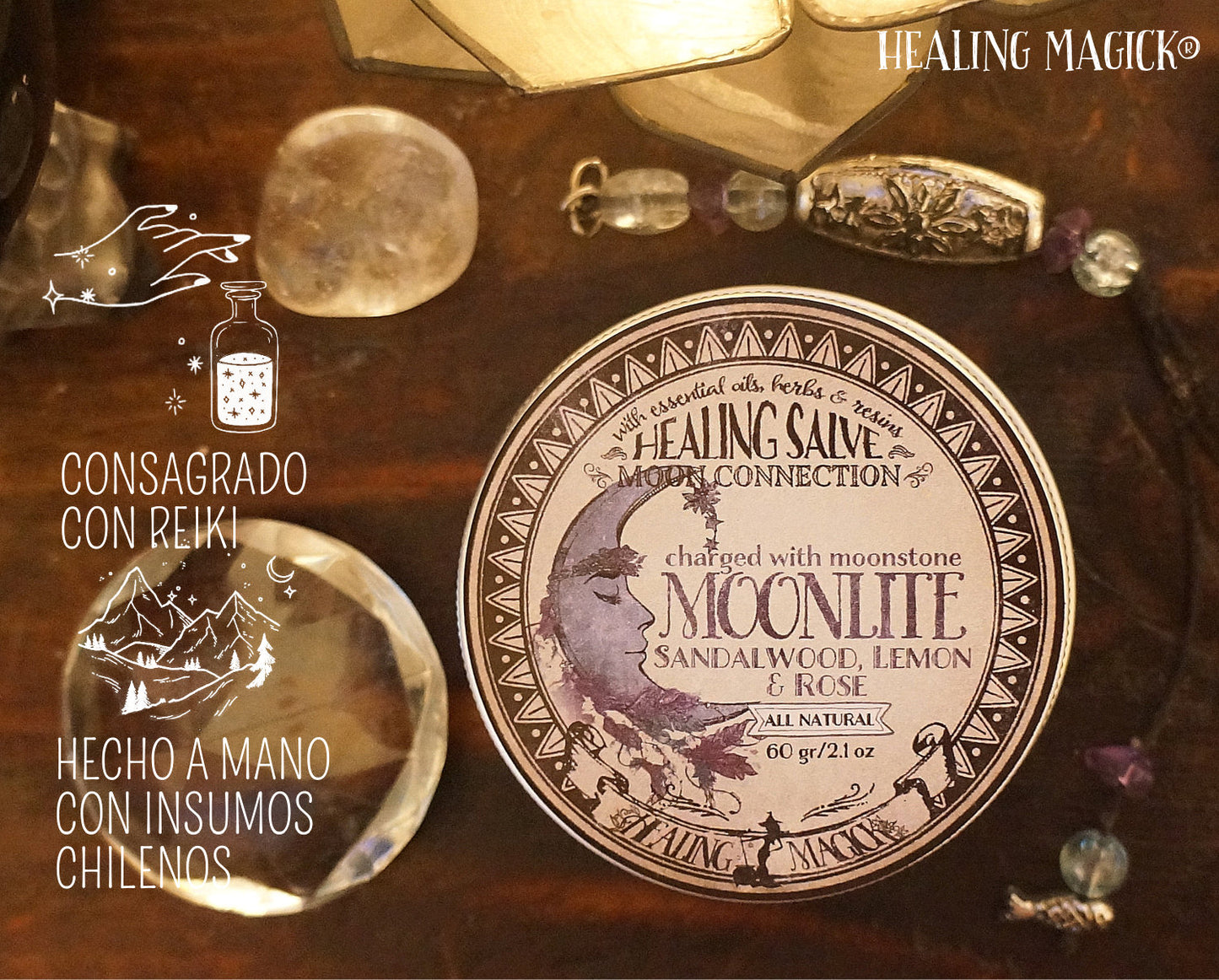 *Luz de Luna* Ungüento Rituales Lunares & Círculos de Mujeres