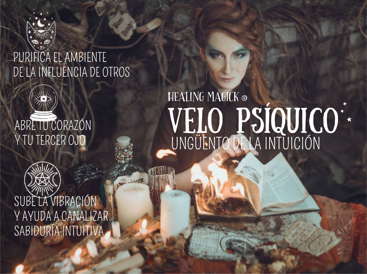 *Velo Psíquico* Ungüento Wicca Adivinatorio