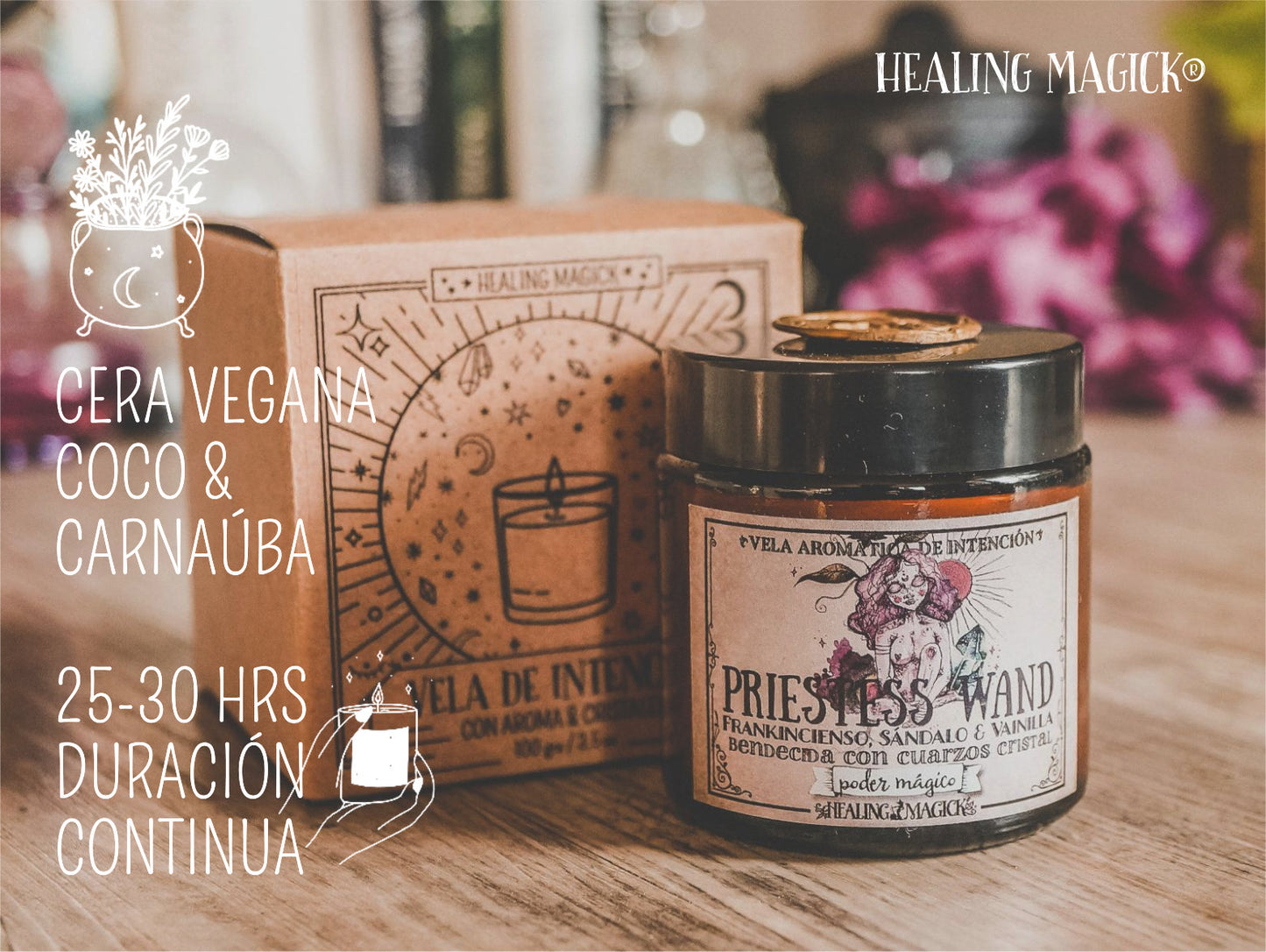 *Varita Mágica* Vela de los Deseos