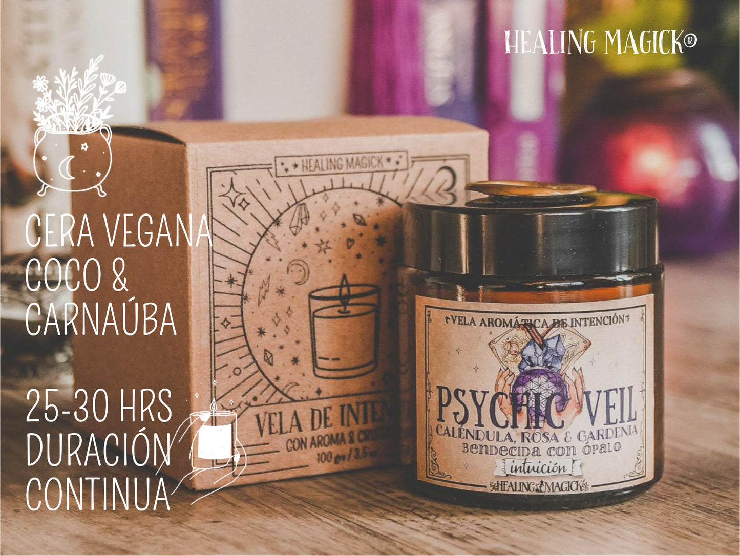 *Velo Psíquico* Vela para Lecturas