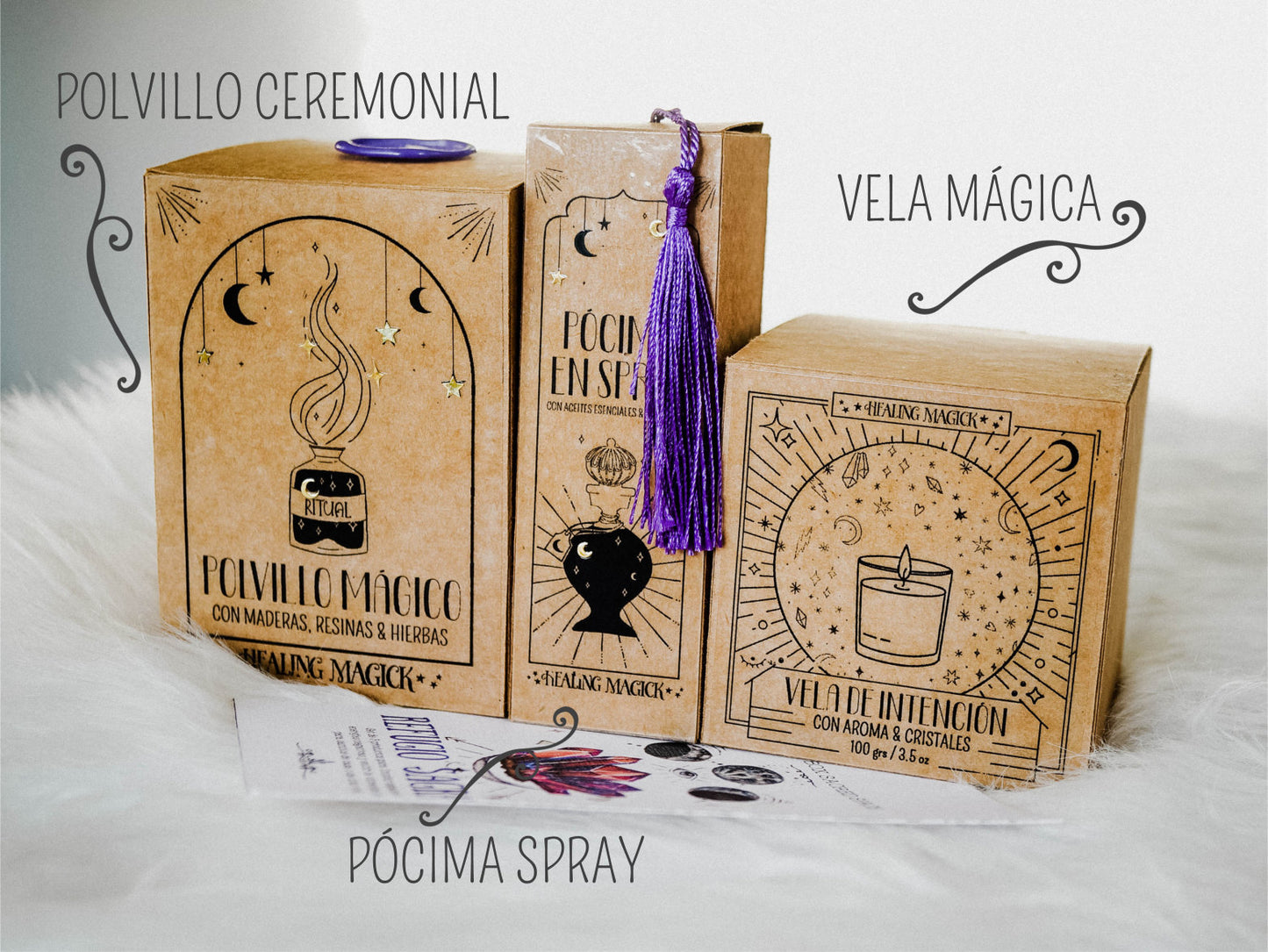 *Refugio Sagrado* Set Limpieza de Hogar Witchy Box ~ hasta 15 limpiezas