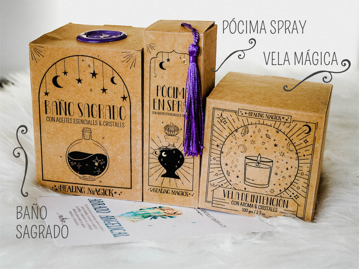 *Abrazo Angélico* ~Set Conexión Angelical~ Witchy Box