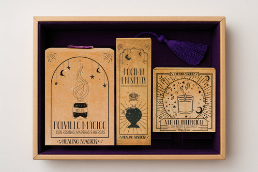 *Refugio Sagrado* Set Limpieza de Hogar Witchy Box ~ hasta 15 limpiezas