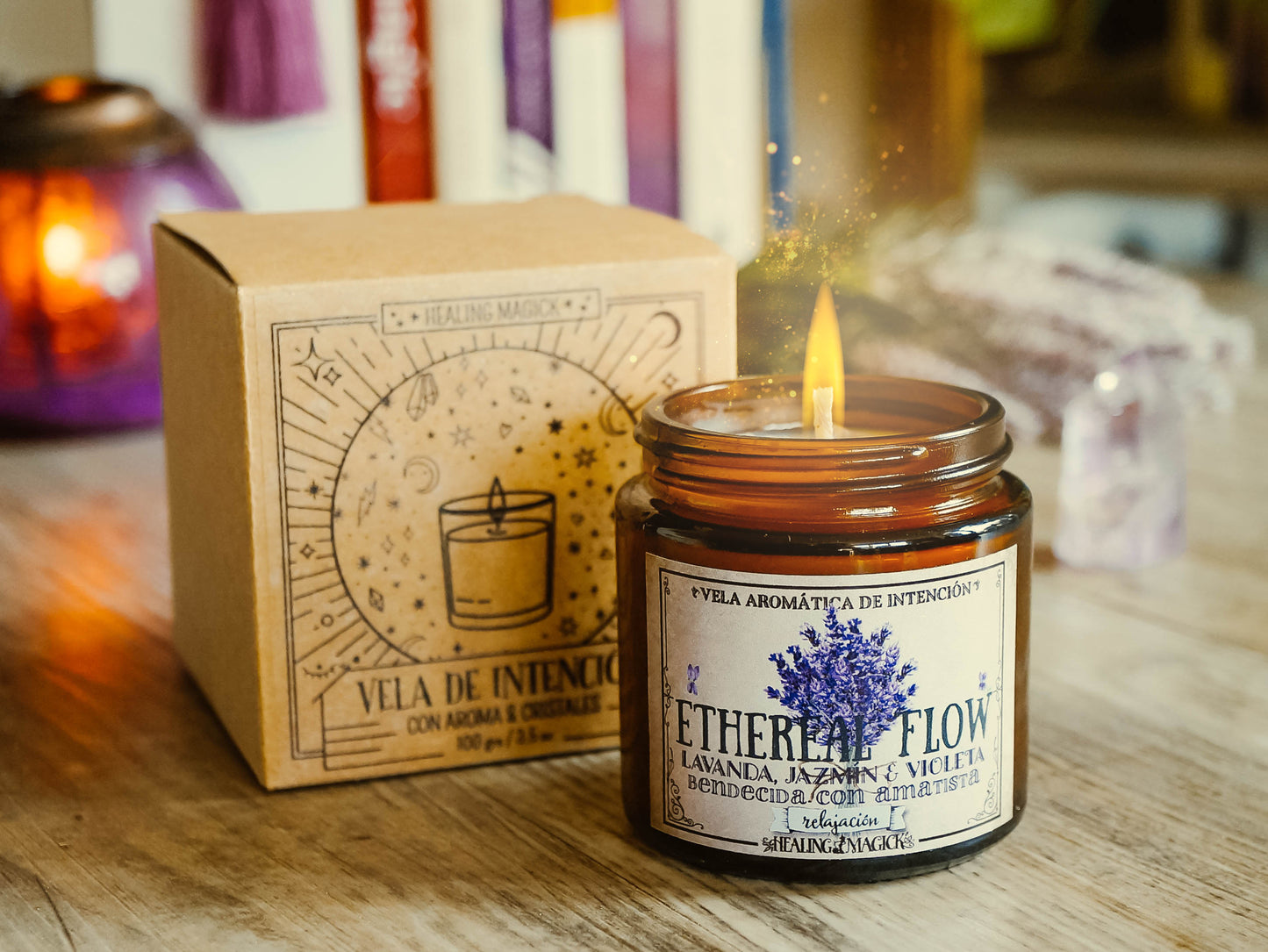 *Flujo Etéreo* Vela de la Calma