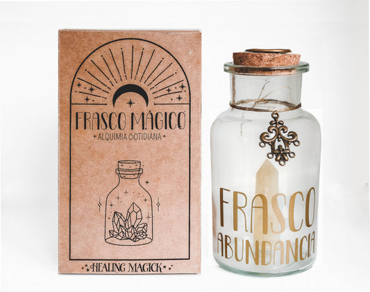 Frasco del Dinero - Cuarzo Citrino