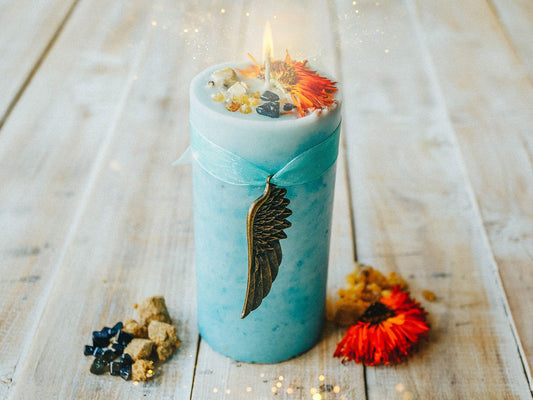 *Abrazo Angélico* Vela Conexión Angelical