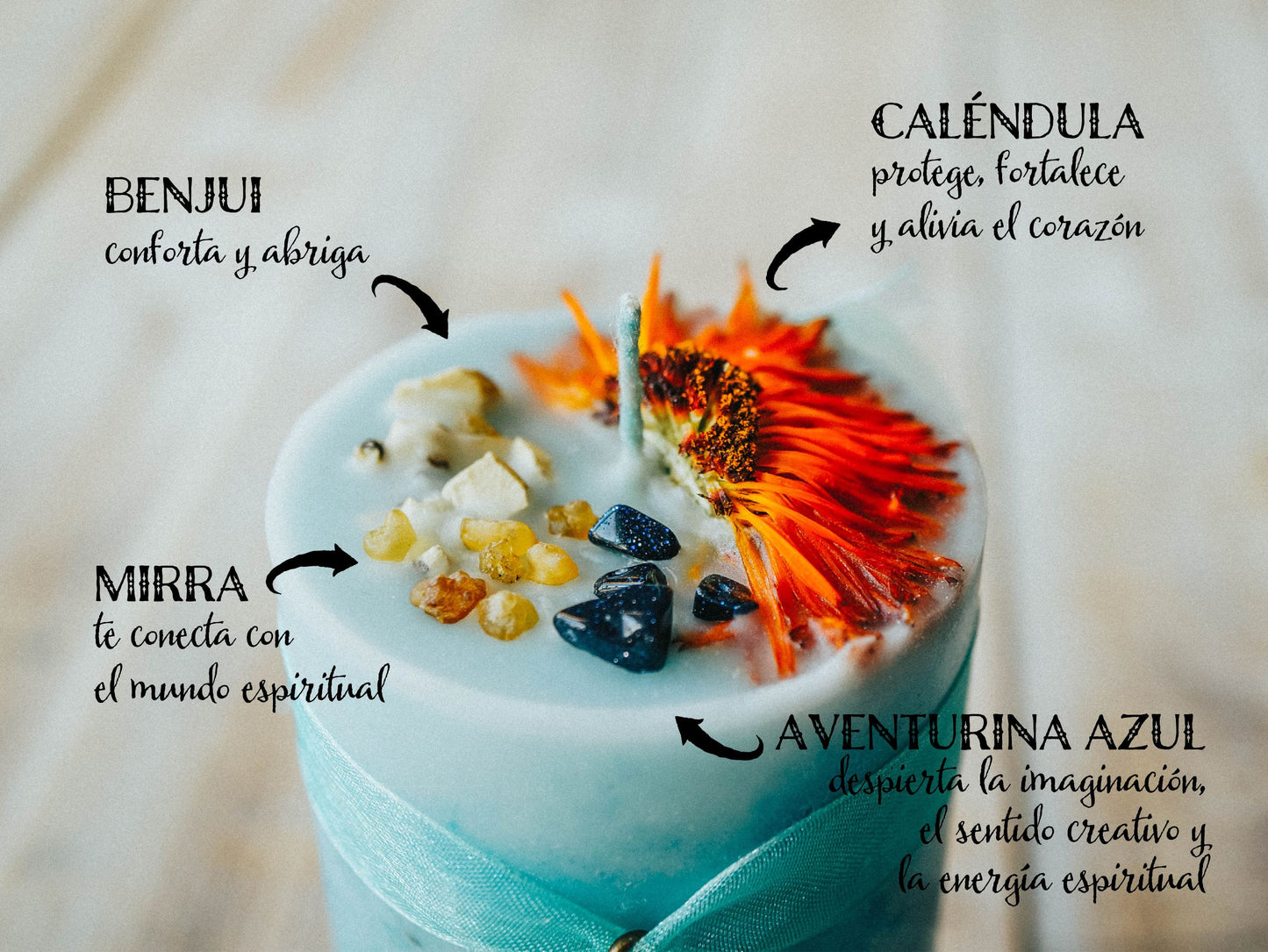 *Abrazo Angélico* Vela Conexión Angelical