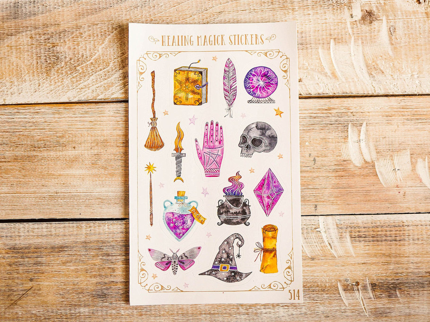 ~Stickers Healing Magick~ CM21514