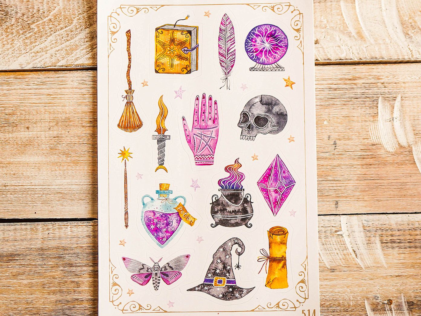 ~Stickers Healing Magick~ CM21514