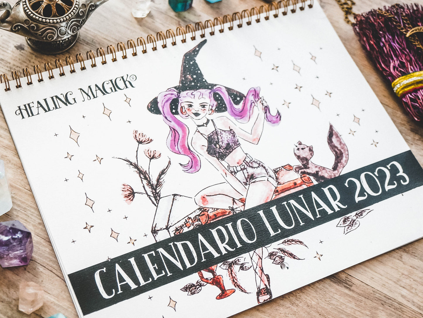 Calendario Lunar 2023 - Sincroniza, Conecta & Manifiesta