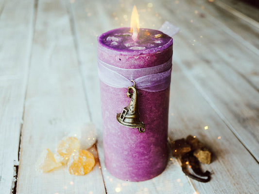 *Varita Mágica* Vela de los Deseos / de la Bruja