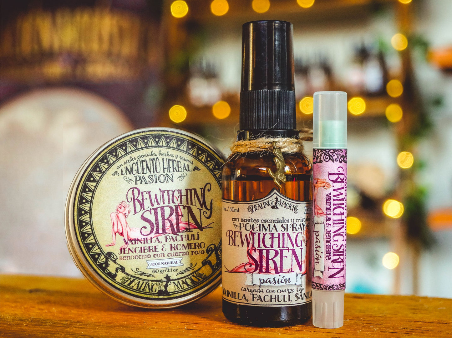 *Sirena Hechicera* Pócima de la Pasión & Energía Femenina