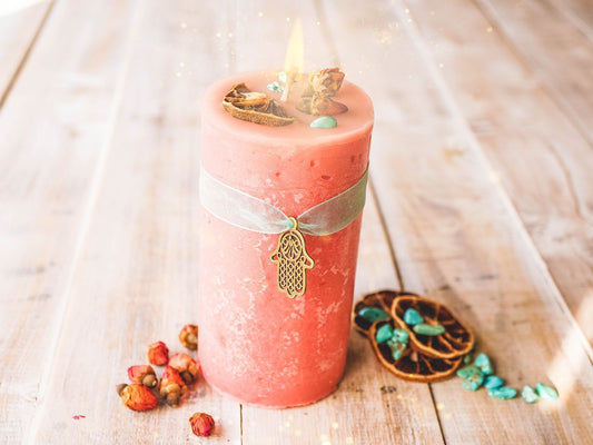 *Bendición de la Diosa* Vela Buena Suerte / Abre caminos