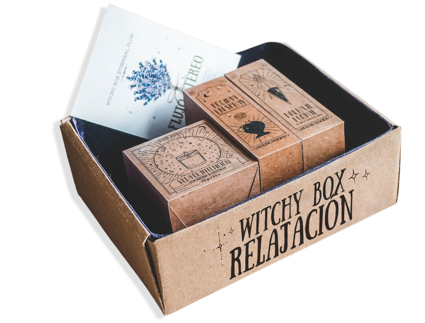 *Flujo Etéreo* -Set Relajación y Calma- Witchy Box