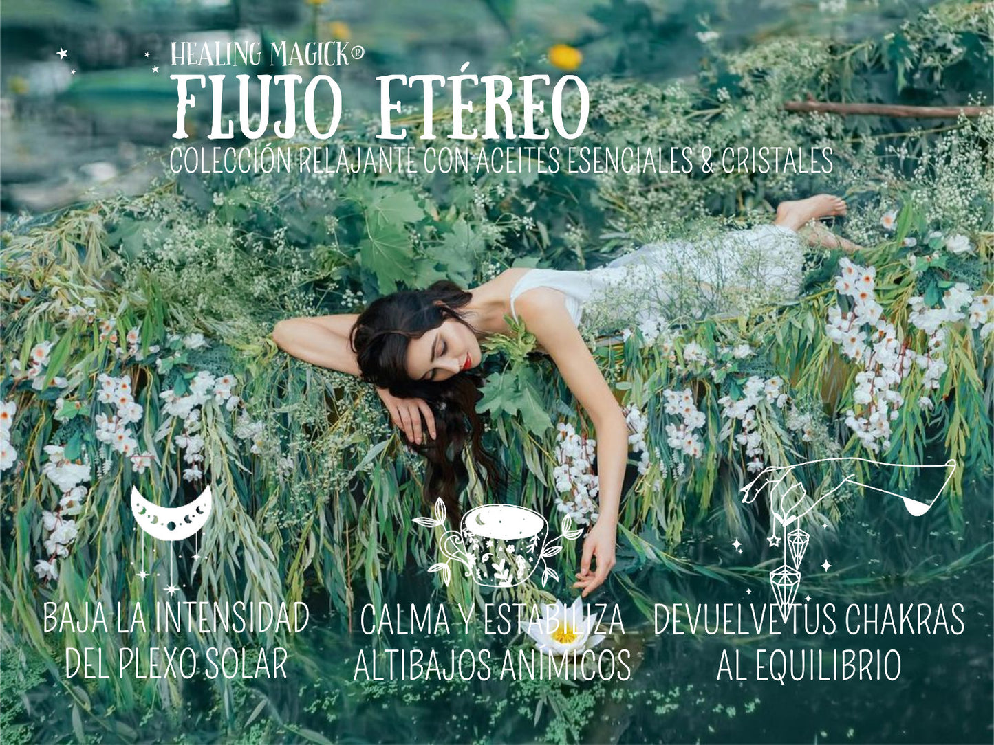 *Flujo Etéreo* -Set Relajación y Calma- Witchy Box