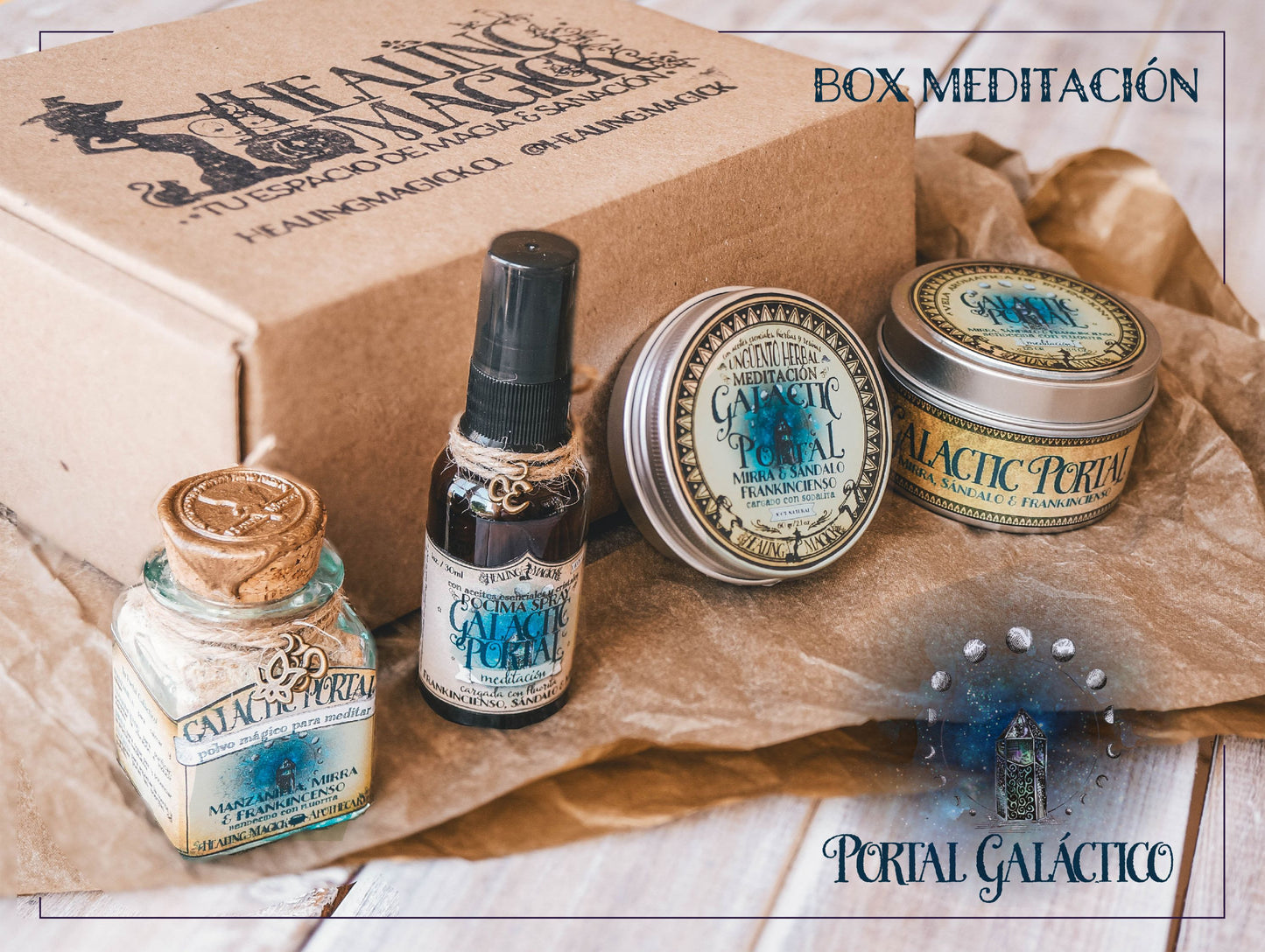*Portal Galáctico* -Set para la Meditación- Witchy Box